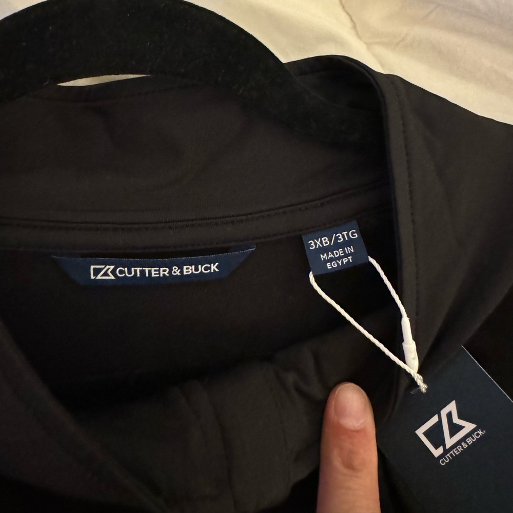 Cutter & Buck Adapt Eco Knit Stretch Men’s 1/4 Zip Pullover